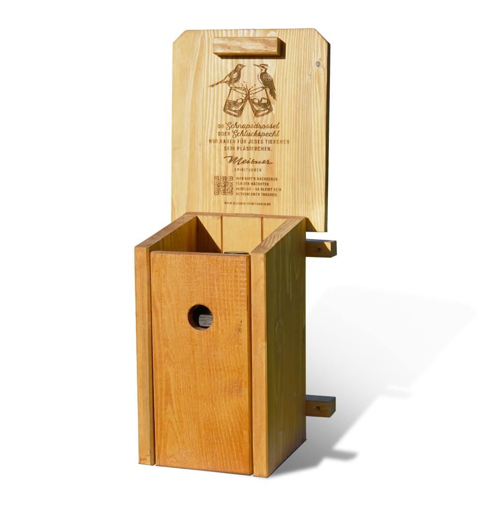 Likör-Vogelhaus Maracuja-Vanille