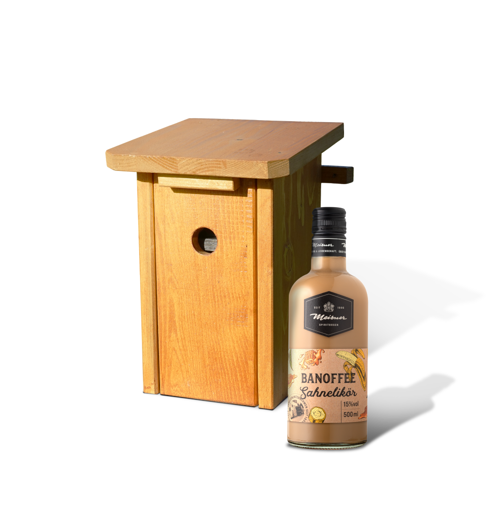 Likör-Vogelhaus Banoffee Sahnelikör