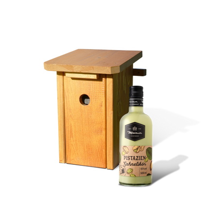 Likör-Vogelhaus Pistazien Sahnelikör