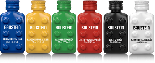 Baustein gemischtes Tray